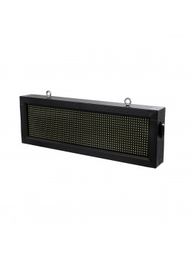 90306 GloboStar® GLOBOSTAR® DISPLAY 90306 Κυλιόμενη Ψηφιακή Επιγραφή 64x16cm P10 Μονής Όψης LED AC 220-240V Αδιάβροχο IP65 Ψυχρό Λευκό 6000K - WiFi Control μέσω FK APP - Αισθητήρας Θερμοκρασίας & Υγρασίας - Μ72 x Π9 x Υ24cm - 2 Χρόνια Εγγύηση