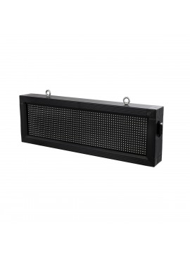 90308 GloboStar® GLOBOSTAR® DISPLAY 90308 Κυλιόμενη Ψηφιακή Επιγραφή 64x16cm P10 Μονής Όψης LED AC 220-240V Αδιάβροχο IP65 Μπλε - WiFi Control μέσω FK APP - Αισθητήρας Θερμοκρασίας & Υγρασίας - Μ72 x Π9 x Υ24cm - 2 Χρόνια Εγγύηση