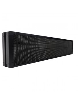 90331 GloboStar®  DISPLAY 90331 Κυλιόμενη Ψηφιακή Επιγραφή P10 Διπλής Όψης LED AC 220-240V Αδιάβροχο IP65 Κόκκινο - WiFi Control μέσω FK APP - Αισθητήρας Θερμοκρασίας & Υγρασίας - Μ168 x Π12 x Υ40cm - 2 Χρόνια Εγγύηση