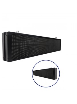 90332 GloboStar® GLOBOSTAR®DISPLAY 90332 Κυλιόμενη Ψηφιακή Επιγραφή P10 Διπλής Όψης LED AC 220-240V Αδιάβροχο IP65 Πράσινο - WiFi Control μέσω FK APP - Αισθητήρας Θερμοκρασίας & Υγρασίας - Μ168 x Π12 x Υ40cm - 2 Χρόνια Εγγύηση