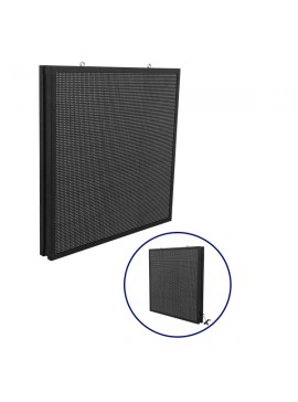 90342 GloboStar®  DISPLAY 90342 Κυλιόμενη Ψηφιακή Επιγραφή P10 Διπλής Όψης LED AC 220-240V Αδιάβροχο IP65 Πράσινο - WiFi Control μέσω FK APP - Αισθητήρας Θερμοκρασίας & Υγρασίας - Μ104 x Π12 x Υ104cm - 2 Χρόνια Εγγύηση