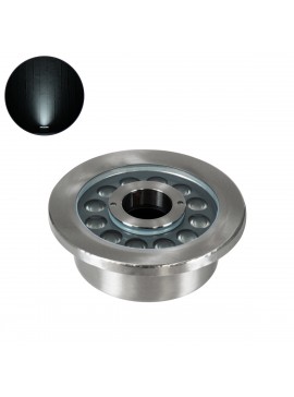 90436 GloboStar®  UNDERWATER-DENIS 90436 Υποβρύχιο Χωνευτό Φωτιστικό Σποτ Ειδικό για Σιντριβάνια - Πισίνες - Τζακούζι LED 9W 900lm 30° DC 24V Αδιάβροχο IP68 Φ16.7 x Υ7.5cm Ψυχρό Λευκό 6000K - Ανοξείδωτο Ατσάλι SS304 - 3 Years Warranty