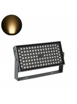 90558 GloboStar® GLOBOSTAR® FLOODZANA 90558 Προβολέας Σποτ Wall Washer LED 100W 9000lm 30° DC 24V Αδιάβροχο IP65 Θερμό Λευκό 2700K Dimmable - Bridgelux SMD Chip - Γκρι Ανθρακί - Μ45.5 x Π28 x Υ10cm - 3 Χρόνια Εγγύηση