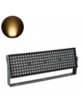 90560 GloboStar® GLOBOSTAR® FLOODZANA 90560 Προβολέας Σποτ Wall Washer LED 200W 18000lm 30° DC 24V Αδιάβροχο IP65 Θερμό Λευκό 2700K Dimmable - Bridgelux SMD Chip - Γκρι Ανθρακί - Μ70 x Π29 x Υ10cm - 3 Χρόνια Εγγύηση
