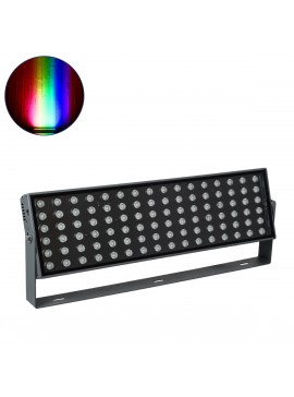 90561 GloboStar® GLOBOSTAR® FLOODZANA 90561 Προβολέας Σποτ Wall Washer LED 200W 16000lm 30° DC 24V Αδιάβροχο IP65 Πολύχρωμο RGBW Dimmable DMX512 - Bridgelux SMD Chip - Γκρι Ανθρακί - Μ70 x Π29 x Υ10cm - 3 Χρόνια Εγγύηση