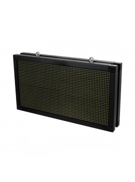 90796 GloboStar® GLOBOSTAR® DISPLAY 90796 Κυλιόμενη Ψηφιακή Επιγραφή 64x32cm P10 Διπλής Όψης LED AC 220-240V Αδιάβροχο IP65 Ψυχρό Λευκό 6000K - WiFi Control μέσω FK APP - Αισθητήρας Θερμοκρασίας & Υγρασίας - Μ70 x Π11 x Υ38.5cm - 2 Χρόνια Εγγύηση