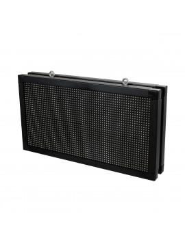 90798 GloboStar® GLOBOSTAR® DISPLAY 90798 Κυλιόμενη Ψηφιακή Επιγραφή 64x32cm P10 Διπλής Όψης LED AC 220-240V Αδιάβροχο IP65 Μπλε - WiFi Control μέσω FK APP - Αισθητήρας Θερμοκρασίας & Υγρασίας - Μ70 x Π11 x Υ38.5cm - 2 Χρόνια Εγγύηση