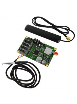 Ασύρματος Controller WiFi με Είσοδο USB και Αισθητήρα Θερμοκρασίας για RGB Κυλιόμενη Πινακίδα LED GloboStar 91107