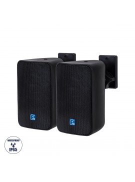 98000 GloboStar® GLOBOSTAR® FDB ES104BT 98000 Επιτοίχιο Παθητικό Ηχείο Εγκαταστάσεων με Μετασχηματιστή 100V & 16Ω - 80W RMS (160W Peak) - 1 x 4" Inches LF & 1 x 0.8" Inches HF - Αδιάβροχο IP46 - Μαύρο - Μ14 x Π17 x Υ23cm - Σετ 2 Τεμαχίων - 2 Χρόνια Εγγύησ