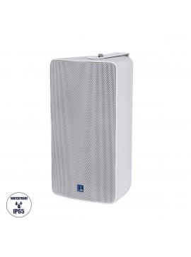 98005 GloboStar®  FDB ES108WT 98005 Facilities Speaker - Παθητικό Ηχείο Εγκαταστάσεων Επιτοίχιο με Μετασχηματιστή 100V & 16Ω - 150W RMS (600W Peak) - 1 x 8" Inches LF & 1 x 1" Inches HF - Αδιάβροχο IP65 - Λευκό - Μ24 x Π28.5 x Υ45cm