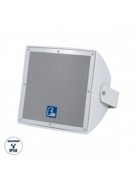 98008 GloboStar®  FDB LT208PT 98008 Facilities Speaker - Παθητικό Ηχείο Εγκαταστάσεων Επιτοίχιο με Μετασχηματιστή 100V & 8Ω - 150W RMS (600W Peak) - 1 x 8" Inches LF & 1 x 1" Inches HF - Αδιάβροχο IP56 - Λευκό - Μ30 x Π28 x Υ32cm