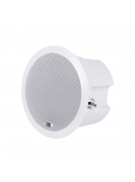 98012 GloboStar® GLOBOSTAR® FDB C600T 98012 Χωνευτό Παθητικό Ηχείο Εγκαταστάσεων με Μετασχηματιστή 100V & 8Ω - 40W RMS (80W Peak) - 1 x 6" Inches LF & 1 x 1" Inches HF - IP20 - Λευκό - Μ23.9 x Π23.9 x Υ15.3cm / Q20.5 x 13.9cm - 2 Χρόνια Εγγύηση