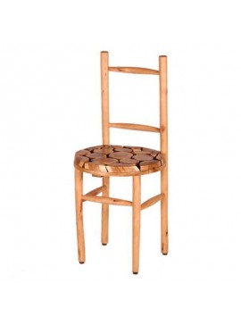 Καρέκλα ξύλινη Mήκος 40 Πλάτος 40 Ύψος 60 Artekko 995-4027
