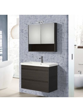 Σετ Έπιπλο Μπάνιου SOFT GREY 80 (Anthracite) 9SSO080AO0 Πάγκος 78X45X60  9SSO080AO0