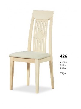 ΒΙΟΤΡΑΠ Καρέκλα ξύλινη 426 Βιοτράπ Οξυά LETO-NSG78-2