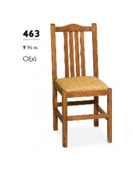 ΒΙΟΤΡΑΠ Καρέκλα ξύλινη 463 Βιοτράπ Οξυά LETO-XLS79-1