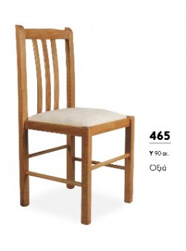 ΒΙΟΤΡΑΠ Καρέκλα ξύλινη 465 Βιοτράπ Οξυά LETO-XLS80-1
