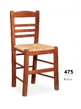 ΒΙΟΤΡΑΠ Ξύλινη καρέκλα 475 Βιοτράπ Οξυά LETO-XLS95-1