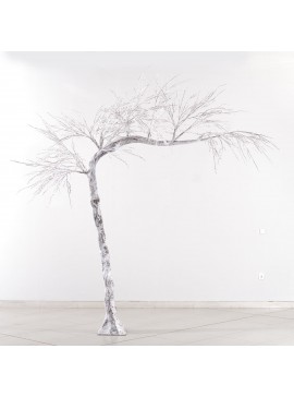 Supergreens Τεχνητό Δέντρο Γυμνό Χιονισμένο 320 εκ.Χρώμα Λευκό Mήκος  Πλάτος 300 Υψος 320 SUPER-9830-6