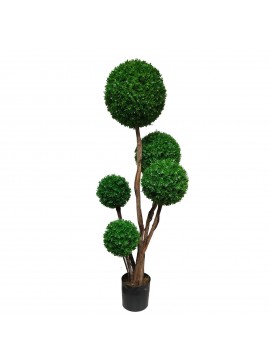Supergreens Τεχνητό Δέντρο Πυξάρι Πενταπλό 150 εκ.Χρώμα Πράσινο Mήκος  Πλάτος  Υψος 150 SUPER-8740-6