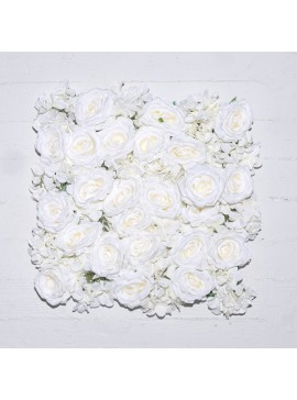 Supergreens Τεχνητή Φυλλωσιά Τριαντάφυλλο Λευκή 50x50 εκ.Χρώμα Λευκό Mήκος 50 Πλάτος 50 Υψος  SUPER-4951-7