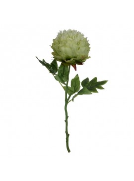 Artekko Faux Πράσινη Τεχνητή Πλαστική Παιώνια (16x16x46)cm Artekko AA29583