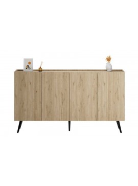 Μπουφές Luna Φυσικό florida oak 180x100x43cm