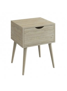 WOODWELL ALIDA Κομοδίνο Απόχρωση Sonoma 40x36x50cm Ε7340,22