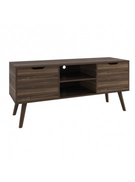 WOODWELL Ε747,4ALINA Έπιπλο TV Απόχρωση Καρυδί 120x38x58cm Ε747,4