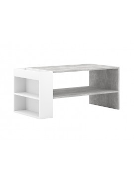 ŁAWA ALMOND SZARY (EFEKT BETONU) / BIAŁY MAT 100X55 DIOMMI-80-3469