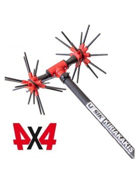 Ελαιοραβδιστικό SIK32 Με Ελαφρύ Κοντάρι Carbon Κεφαλή 4x4 Αχινός Με 32 Καρμπονικά Ραβδάκια KIDO-
090/372