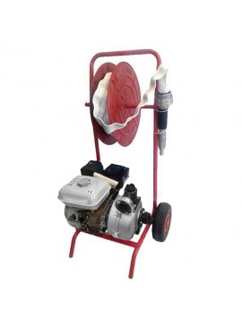 Σταθμός Πυρόσβεσης-Αντλία Υψηλής Πίεσης Βενζίνης HONDA GP200 Πλήρες 2'' Με Τροχούς KIDO-
558/102