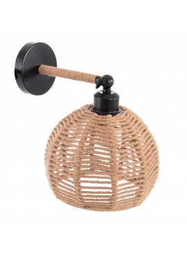 ΑΠΛΙΚΑ ΤΟΙΧΟΥ STOLT HM4483 ΜΕΤΑΛΛΙΚΗ ΒΑΣΗ-ΣΧΟΙΝΙ- [Ε27] 20x20x38-24Υεκ.