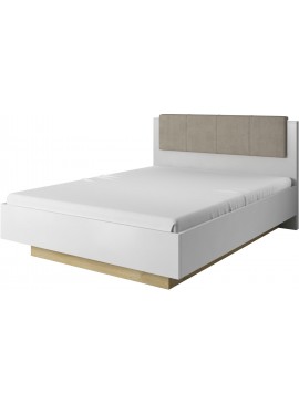  Lh-homefurniture   Κρεβάτι διπλό Arco Λευκό με αποθηκευτικό χώρο για στρώμα 160x200  L_ARCw_13