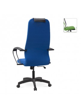 Καρέκλα γραφείου Darkness Megapap με διπλό ύφασμα Mesh χρώμα μπλε 66,5x70x125/135εκ. 0204099