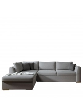 Καναπές Κρεβάτι Γωνιακός TEXAS Γκρι 300x198x86cm Arte-14190008