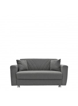 Καναπές Κρεβάτι Διθέσιος ArteLibre JUAN Γκρι 150x84x86cm