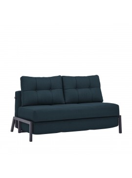 Καναπές Κρεβάτι Διθέσιος GAEL Μπλε/Μαύρο 150x91x90cm Arte-14210220
