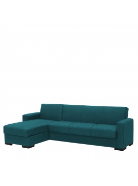 Καναπές Κρεβάτι Γωνιακός JOSE Πετρόλ 270x165x84cm Arte-14210240