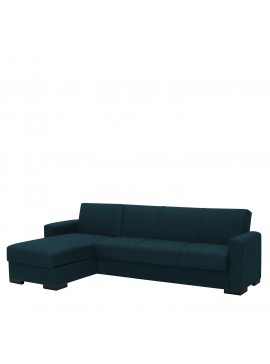 Καναπές Κρεβάτι Γωνιακός ArteLibre JOSE Μπλε 270x150x86cm