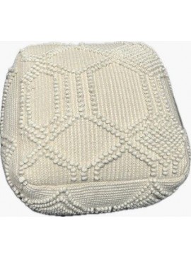 Fidelio ΠΟΥΦ ΤΕΤΡΑΓΩΝΟ (ASANA) ΔΙΑΣΤΑΣΕΙΣ.60*60*40ΕΚ. ΥΛΙΚΟ.ΒΑΜΒΑΚΙ-ΜΑΛΛΙ FD-ASN