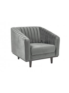ΠΟΛΥΘΡΟΝΑ ASPREY 1 VELVET GRAY BLUVEL 14 / WENGE DIOMMI ASPREY1VSZ14 DIOMMI-80-1509