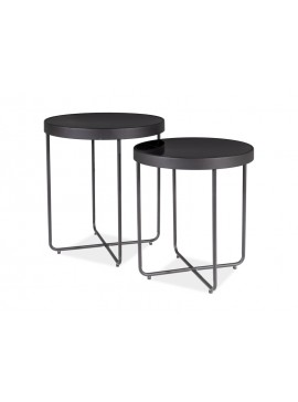 ŁAWA ATENA CZARNY/CZARNY (ZESTAW) DIOMMI-80-2624