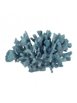 Artekko Coral Διακοσμητικό Κοράλλι Ρητίνη Γαλάζιο (24.9x19.9x16.5)cm Artekko AV75308