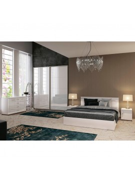 Σετ Κρεβατοκάμαρας 4 τεμαχίων 160/200, AVA 5241, Genomax Genom1219920454