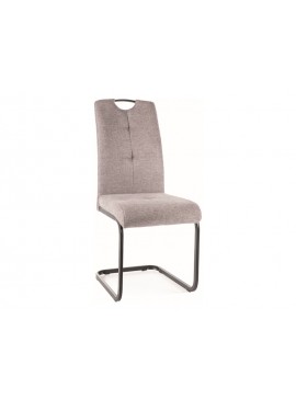KRZESŁO AXO BREGO CZARNY STELAŻ/SZARY 07 DIOMMI-80-3207