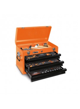 BETAΕργαλειοθήκη 3 συρ.1/4"+1/2"(159 εργαλ.)  B022002201 LAMB022002201