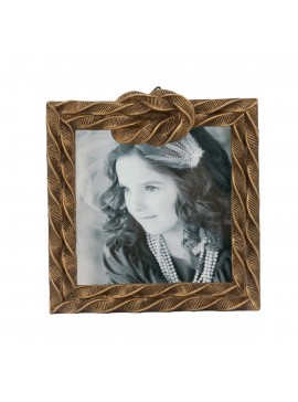 Artekko Frame Χρυσή Κορνίζα Ρητίνης για Φωτογραφία 4Χ4" (13x2.3x14)cm Artekko B5518