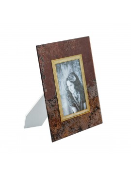 Artekko Zenn Καφέ Γυάλινη Κορνίζα για Φωτογραφία 4Χ6" (18.5x22.5x1.5)cm Artekko B8652
