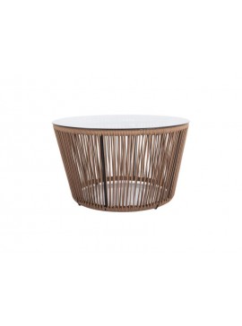 ŁAWA BAHAMA SZKŁO DYMIONE/CZARNY MAT FI80 DIOMMI-80-3522